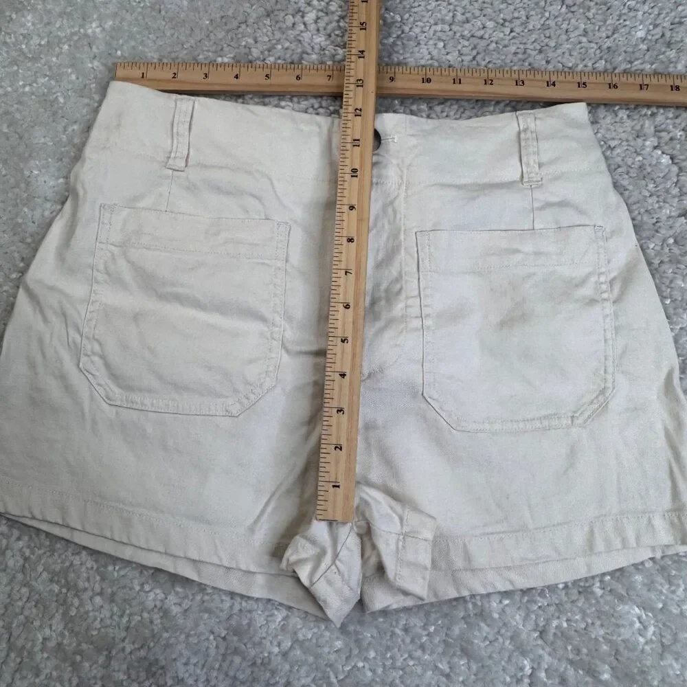 Anthropologie Maeve The Colette Short Ivory 31 - Picture 9 of 10